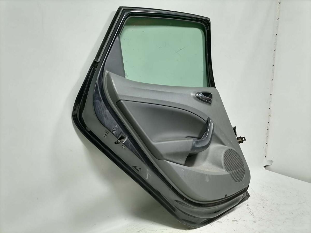 Seat Ibiza 6J original T&uuml;r hinten links LC9Z Black Magic 5 T&uuml;rer Rohbau BJ09